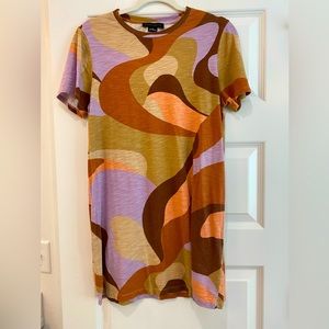 Sanctuary retro t shirt dress size M
